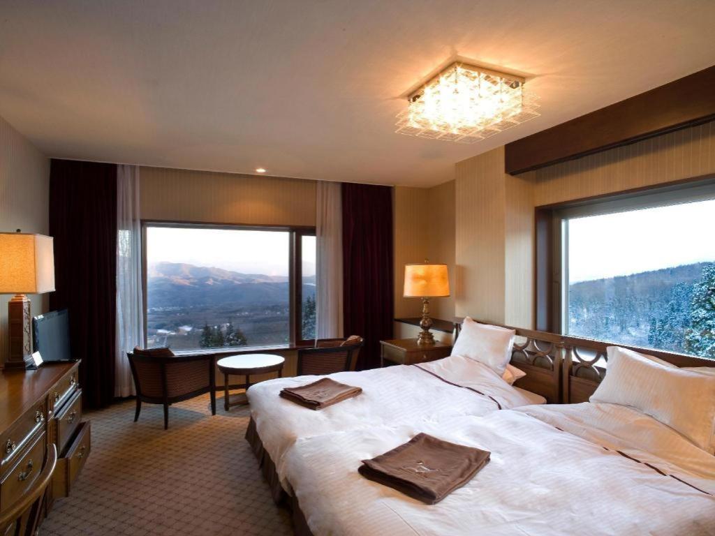 Akakura Kanko Hotel Myoko Exterior foto